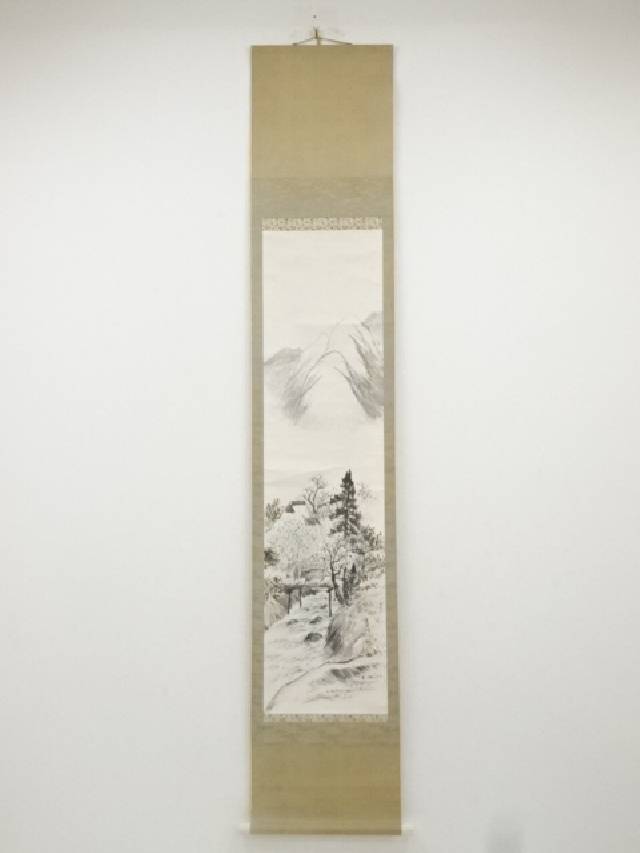 美品 掛け軸 坪内正庵作 紅白梅に鶯図 共箱 縁起物 年中掛け 美品 掛け軸 坪内正庵作 紅白梅に鶯図 共箱 縁起物 年中掛け
