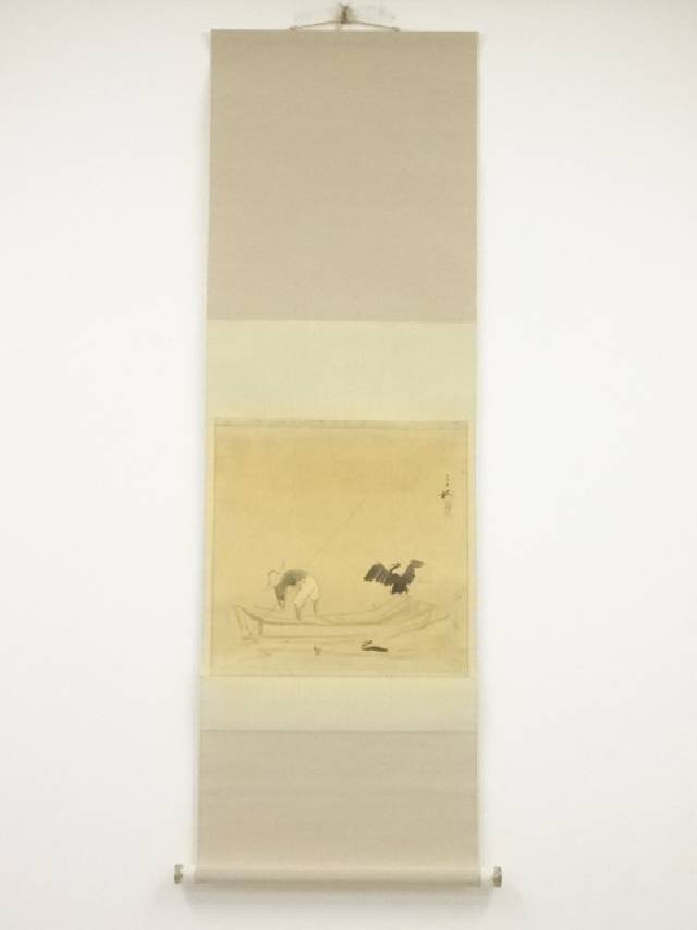 掛け軸 井上正夫 書画 紙本 希少 軸装 茶道具 掛軸 美品 です。 7159080_219.jpg
