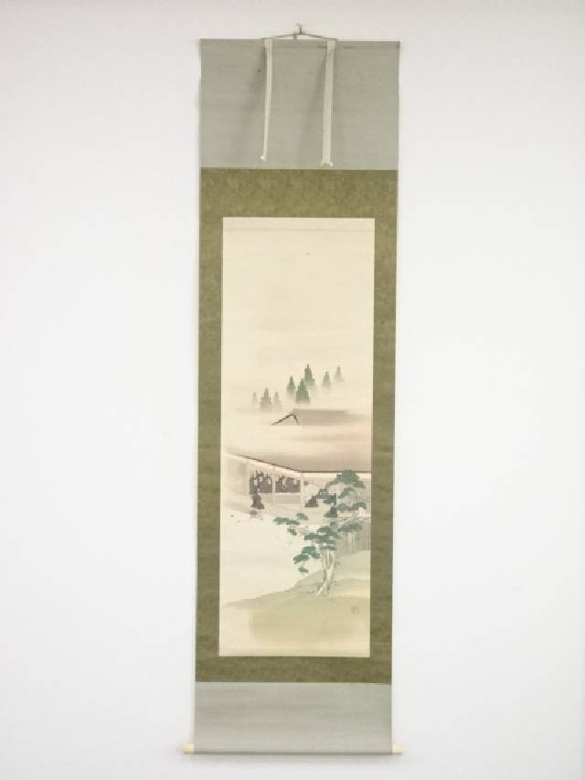 【模写】一茶　古画　掛軸　掛け軸 無為——超脱の智慧- 掛け軸の製作・販売・通販 – okakejiku