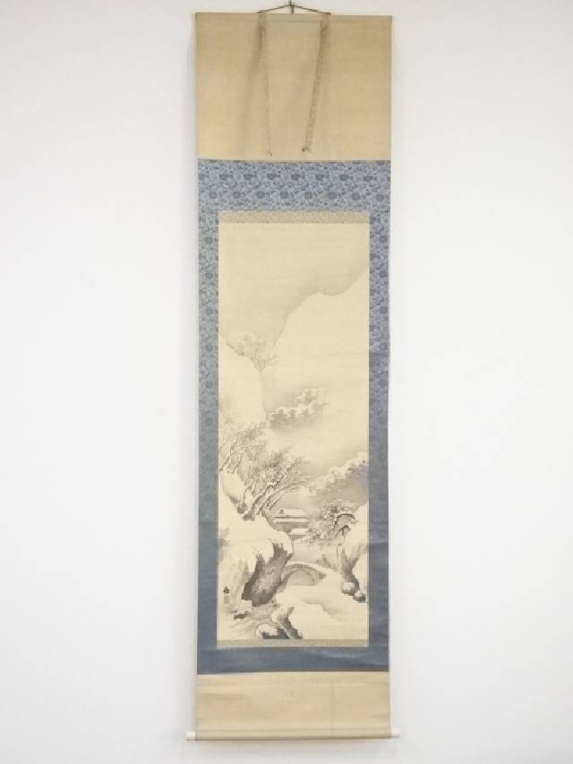 掛け軸 草堂 四季花 絹本 希少 軸装 茶道具 掛軸 美品 です。 掛け軸 草堂 四季花 絹本 希少 軸装 茶道具 掛軸 美品 です。