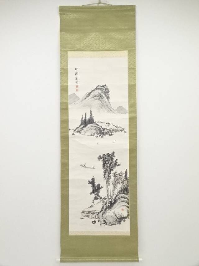 掛軸　白鷺　しらさぎ　山口芳月 掛軸 白鷺 しらさぎ 山口芳月 絵画
