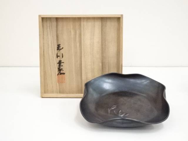 黄銅　菓子器鉢　金属皿　骨董品　時代物 楽天市場】【中古】 錦松堂 菓子器 純銅製 鉄鉢 日本製 器 金属