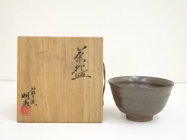 【楽天市場】【中古】【茶道具】神勝寺焼 藤本明成造 茶碗（共箱）【送料無料】茶道 抹茶 おしゃれ 抹茶茶碗 抹茶碗 和食器 レトロ 茶器 骨董