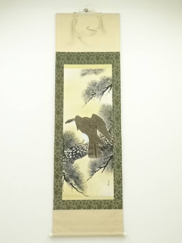 楽天市場】【中古】【書画】田中松甫筆 水墨山水 肉筆絹本掛軸