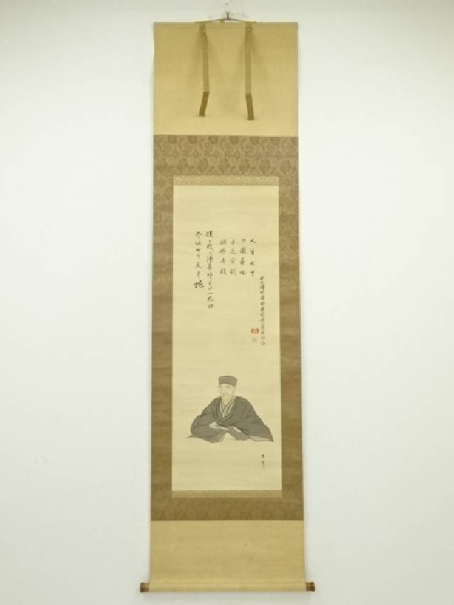 真作/岡田紫郊/岩上観音図/布袋屋掛軸HE-275 Yahoo!オークション - 【真作】/高橋来潮/花鳥図/布袋屋掛軸HE-794