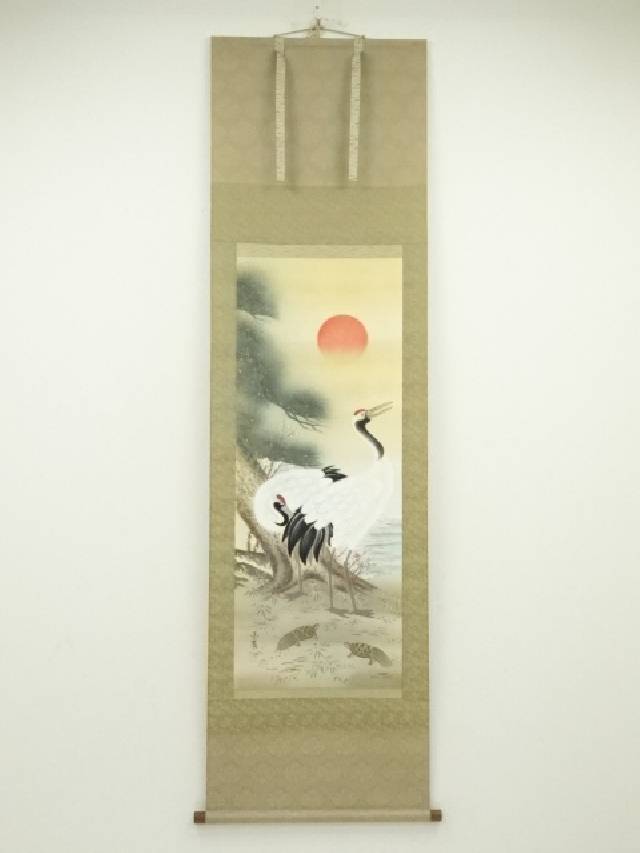 内海宗久 紅白梅 絹本 希少 軸装 茶道具 掛軸 美品 です。 りか様専用掛け軸 内海宗久 紅白梅 絹本 希少 軸装 茶道具 掛軸
