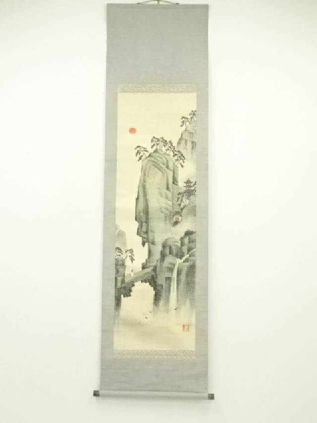 真作/南洸龍/十二神将御家守護軸/蓬莱山図/布袋屋掛軸HI-218 楽天市場】【中古】【書画】洸龍筆 十二神将御家守護軸 肉筆絹本