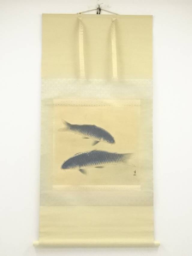 掛け軸 河田雲鳳 『 五帝四季花 』 絹本 希少 軸装 茶道具 掛軸 美品 です 掛け軸 小川大鳳 牡丹に蝶 絹本 希少 軸装 茶道具 掛軸 美品