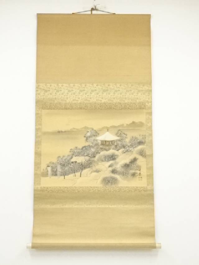 楽天市場】【中古】【書画】七類堂天谿（雪舟）筆 恵比寿 肉筆紙
