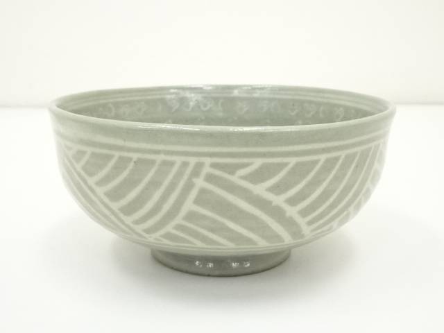 楽天市場】【中古】【茶道具】作家物 三島茶碗（保護箱）【送料