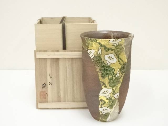 九谷　昇竜　花入　花瓶 Yahoo!オークション -「昇龍」(花器、壷) (九谷)の落札相場