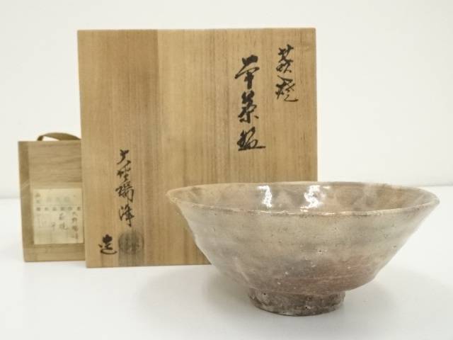 萩焼窯元元創庵窯　大野誠二　茶碗 大野誠二 作 萩焼茶碗｜めばる