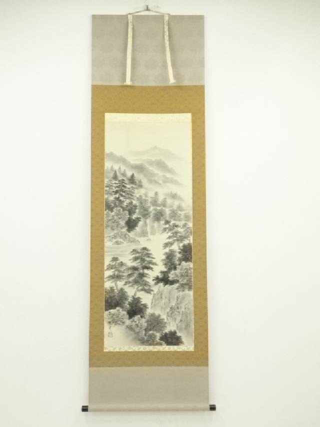 楽天市場】【中古】【書画】長谷川清堂筆 高砂 肉筆絹本掛軸（共
