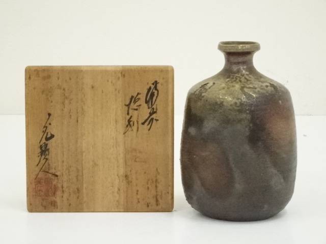 備前　壺　尚文作　共箱有り　備前焼　出井尚文 備前 壺 尚文作 共箱有り 備前焼 出井尚文 - メルカリ