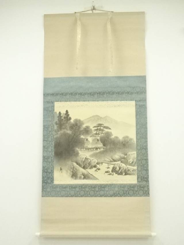楽天市場】【中古】小林五浪『旅立』掛軸（尺八横） : 内田画廊