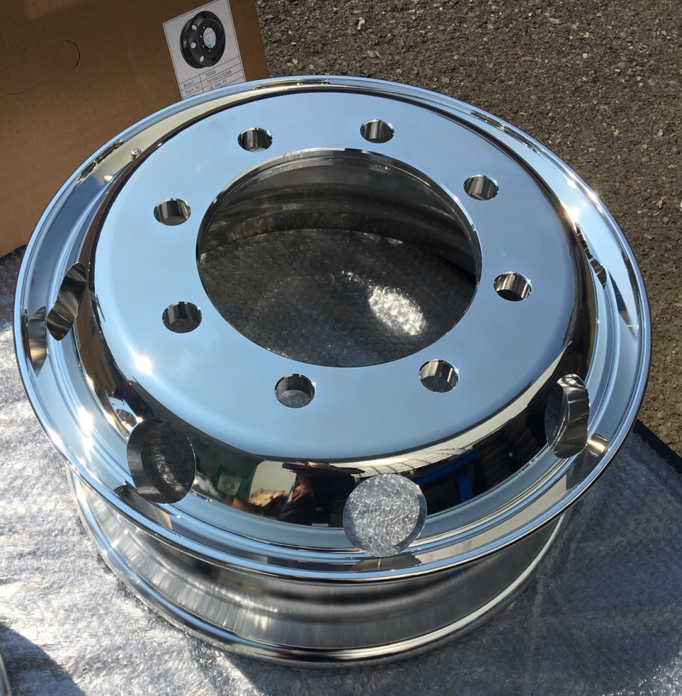 楽天市場 海外製アルミホイールトラック ダンプ 大型車用サイズ19 5 675 8h 新isoフロント リア兼用 ネットショップ エムケー