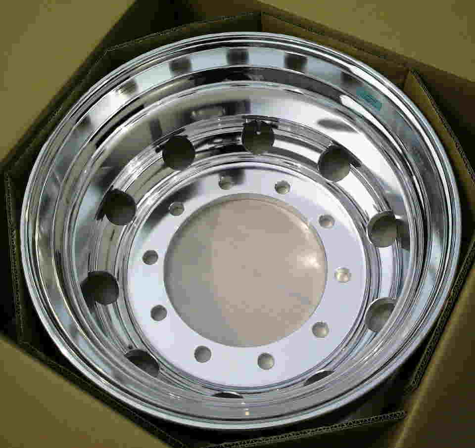 楽天市場 国産アルミホイールトラック ダンプ 大型車用22 5 750 10ｈ 新isoフロント リア兼用 ネットショップ エムケー