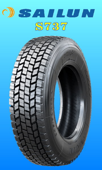 ＳＡＩＬＵＮ（サイロン）Ｓ７３７ トラック・ダンプ・大型車用 サイズ295/80R22.5 16P