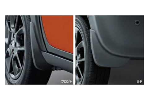 スズキ suzuki 純正 クロスビー MN71S 平成29年12月～令和7年9月 マッドフラップ ブラック(1台分 4枚セット) 72201-76R00