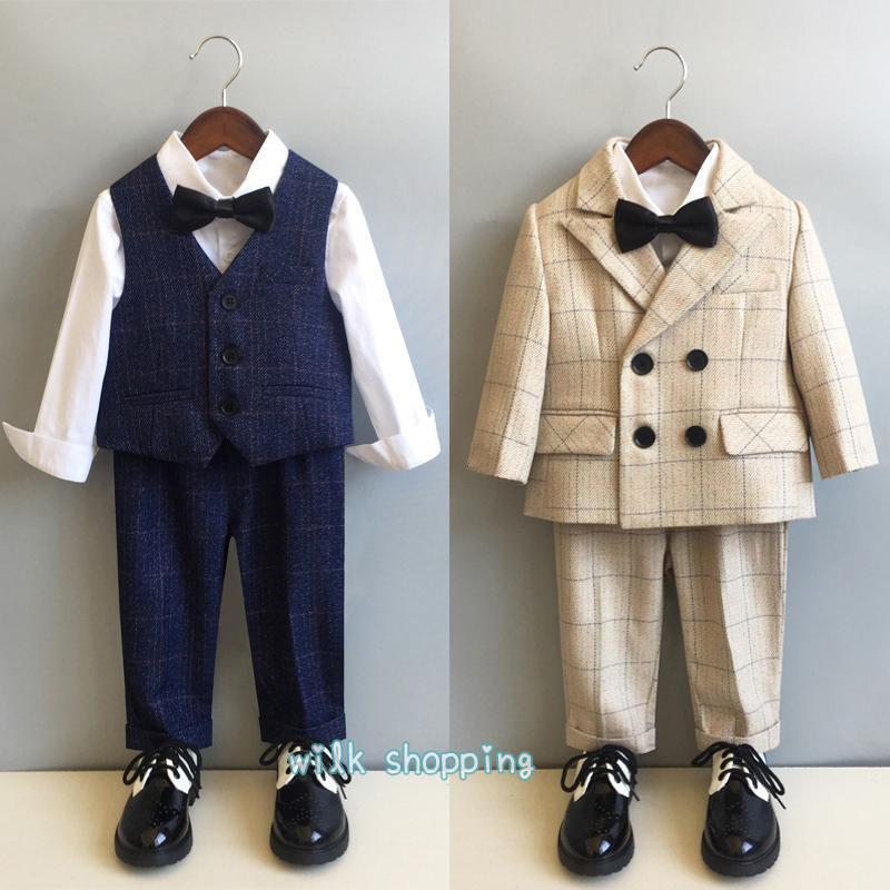 赤ちゃん服 フォーマル 透かし彫り柄  背広 はいり込む式 卒式  お坊っちゃん  ブラックタイ キッズ 御芽出度 告げ知らせる会 卒園式 七五三 お坊っちゃん 80 90 100 110 120 130 140 150