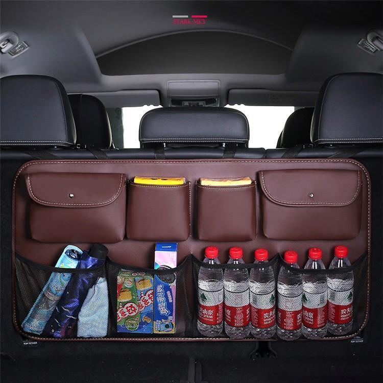 車収納 後部座席 シートバッグ シートポケット カー用品 車載 小物入れ マルチポケット 大容量 ホルダー 車用収納バッグ ティッシュケース 汎用｜株式会社NEUTRAL