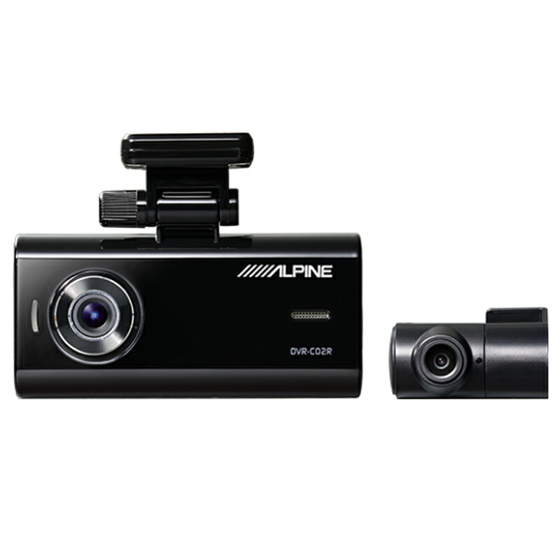 Alpine 2つのカメラで前方と後方を同時に撮影 録画 フロントカメラ Dvr C02r車用品 バイク用品 アルパイン ドラレコ 前後カメラ バック カメラ ドライブレコーダー 後方 録画 後方 前方 バックカメラ 2カメラ 駐車監視 おすすめ 新品 Dvr C02r ニューズ タイヤ