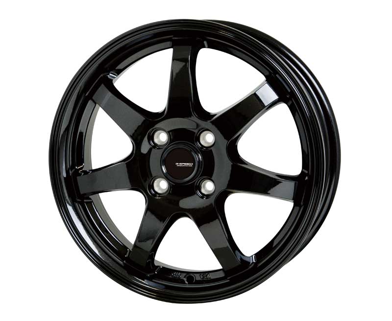 楽天市場 Hot Stuff ホットスタッフ G Speed ジースピード G 03 ジー03 アルミホイール 4本セット 14インチ ブラック系 5 5j Pcd100 4穴 スポーク コンパクトカー ニューズ タイヤ ホイールズ
