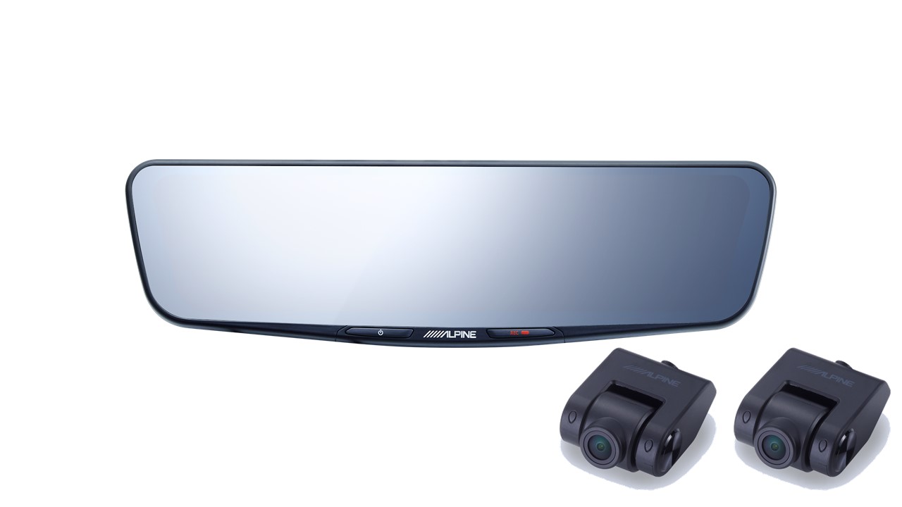 世界的に アルパイン ALPINE デジタルインナーミラー デジタルミラー ルームミラー型ドライブレコーダー ドラレコ 12型 12インチ  車内用リアカメラモデル