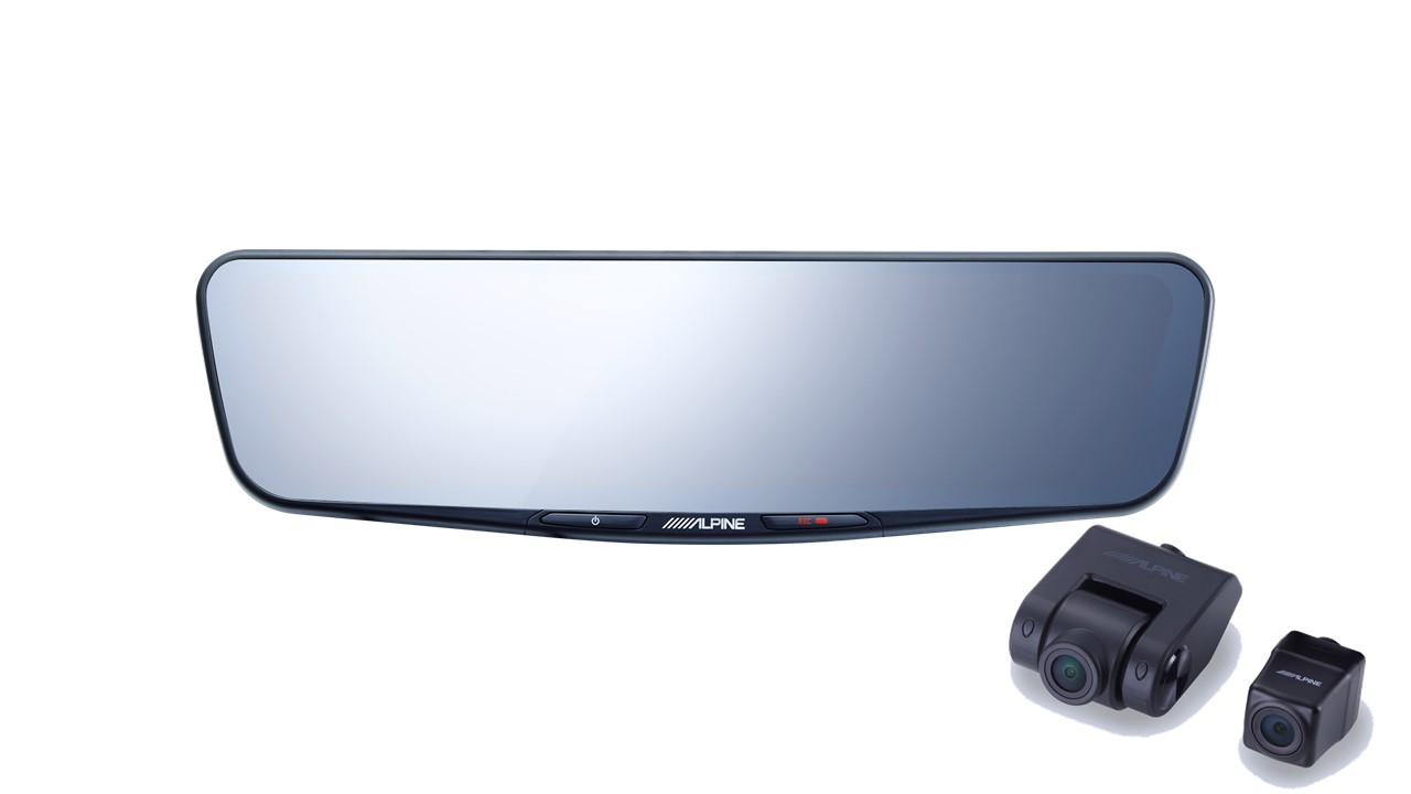 ALPINE DVR-DM1000A-OC デジタルミラー ドライブレコーダー搭載 10型デジタルミラー［車外用リアカメラ