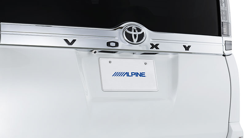 アルパイン ALPINE ヴォクシー/エスクァイア/ノア バックカメラ リアカメラ HDRバックビューカメラパッケージ(ホワイト)HCE-C1000D-NVE-W｜ニューズ 店