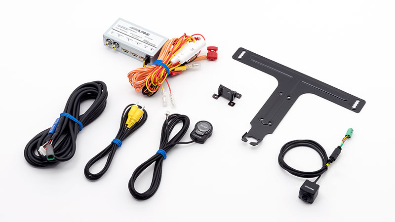 アルパイン ALPINE フロントカメラ HDRマルチビュー・フロントカメラ(汎用接続用電源ボックスセット)PKG-C2500F｜ニューズ 店