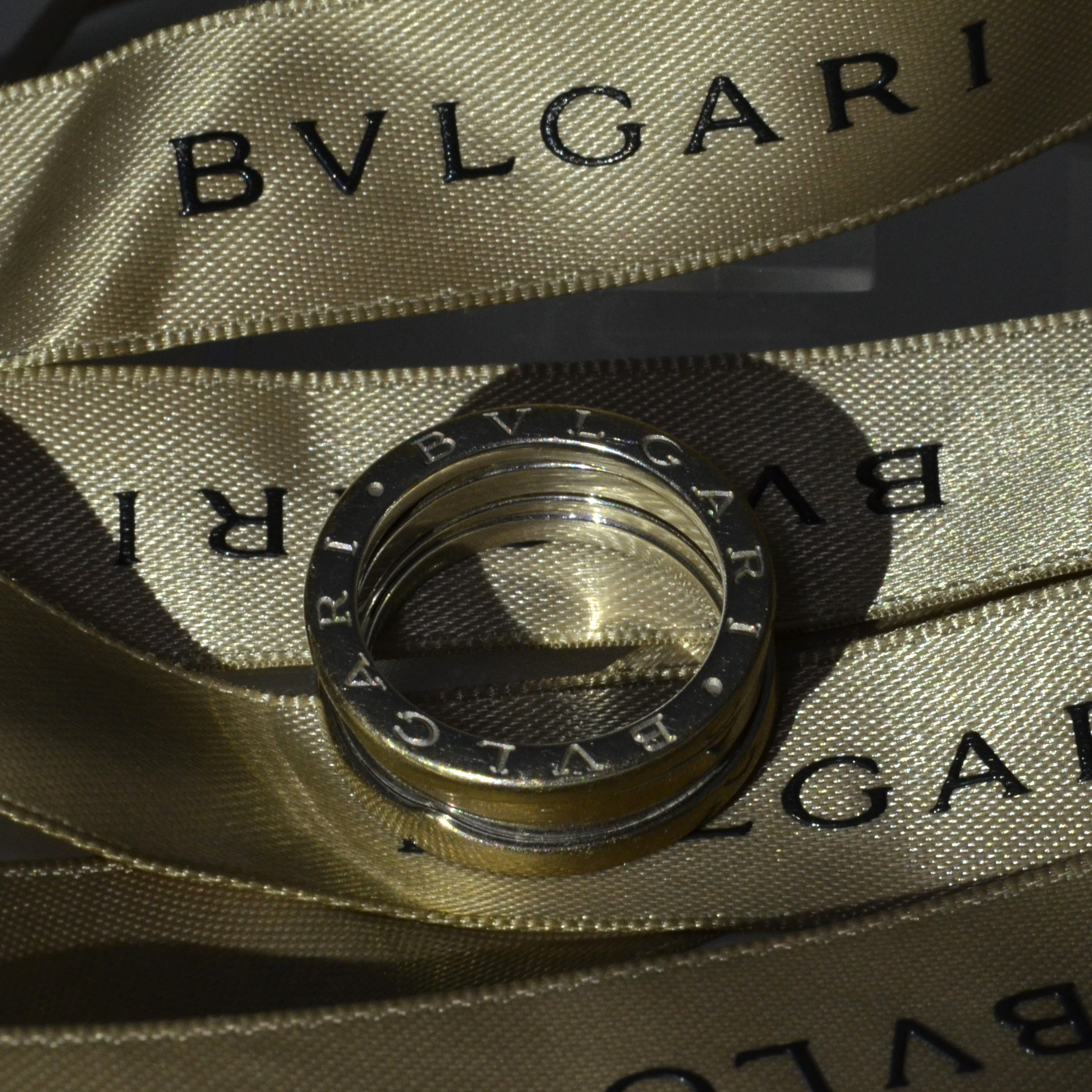 【BVLGARI】ブルガリ B-ZERO1 ビーゼロワンリング 3バンドリング B.Zero 1 53 約12号 750WG(K18WG)7.8mm幅 ホワイトゴールド 約8.6g ブランド指輪【中古】|Clockwise【クロックワイズ】