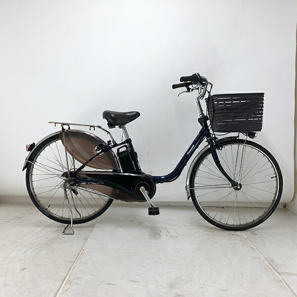 【クーポン対象】【新品充電器付き】中古 自転車 激安 電動アシスト パナソニック 26インチ 内装3段 整備士点検済み