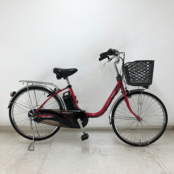 【クーポン対象】中古 自転車 激安 電動アシスト パナソニック ViVi DX 24インチ 内装3段 整備士点検済み