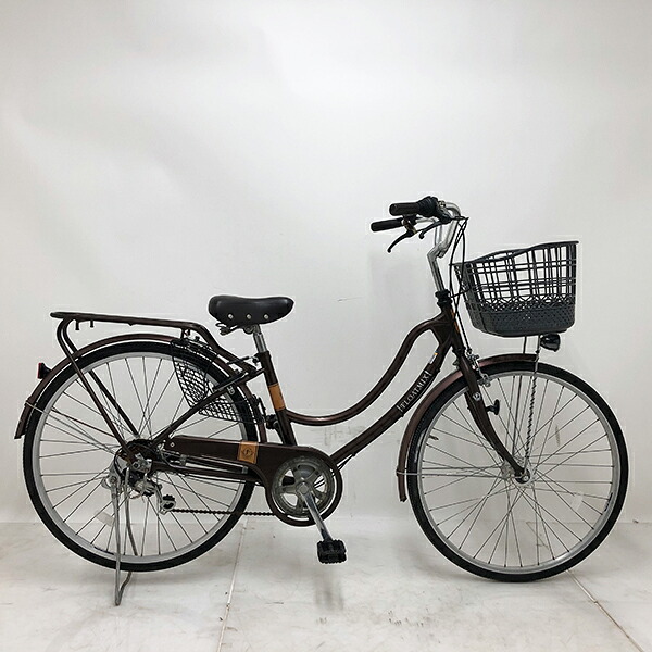 【クーポン対象】中古 自転車 激安 軽快車 国内メーカー marukin FLOATMIX 26インチ 外装6段 整備士点検済み