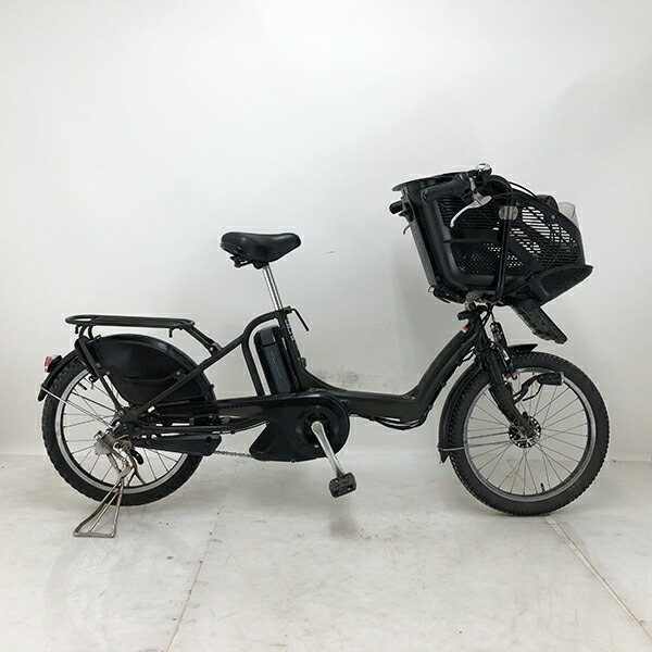 【引き換え証客体】中古 銀輪 激安 電動助けること 赤ちゃん乗せ小みち銀輪 YAMAHA PAS KISS 20in 室内装飾3段 保全士読み合わせる済み