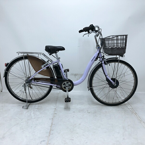【クーポン対象】中古 自転車 激安 電動アシスト ブリヂストン FRONTIA 26インチ 内装3段 整備士点検済み