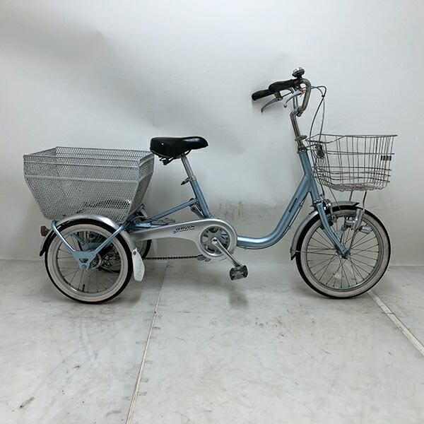 【クーポン対象】中古 自転車 激安 三輪車 ブリヂストン WAGON 前輪18インチ/後輪16インチ 変速なし 整備士点検済み 48,048円
