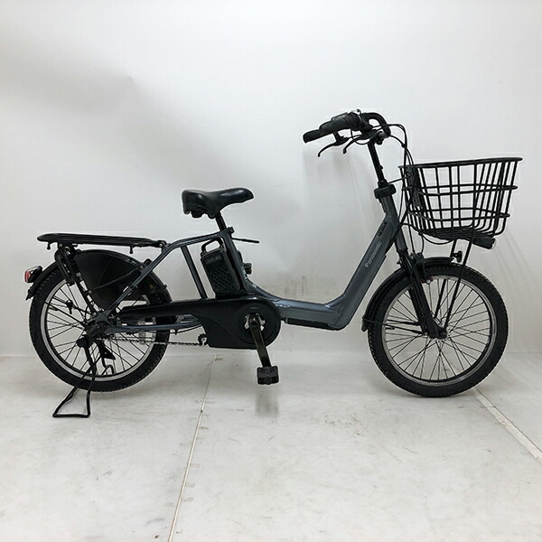 【クーポン対象】中古 自転車 激安 子供乗せ小径電動アシスト パナソニック GYUTTO ANNYS 20インチ 内装3段 整備士点検済み