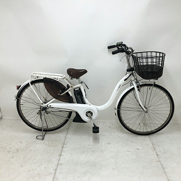 【クーポン対象】中古 自転車 激安 電動アシスト YAMAHA PAS with 26インチ 内装3段 整備士点検済み