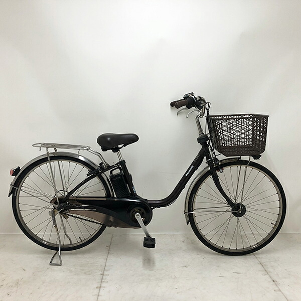 【クーポン対象】中古 自転車 激安 電動アシスト パナソニック VIVI DX 26インチ 内装3段 整備士点検済み