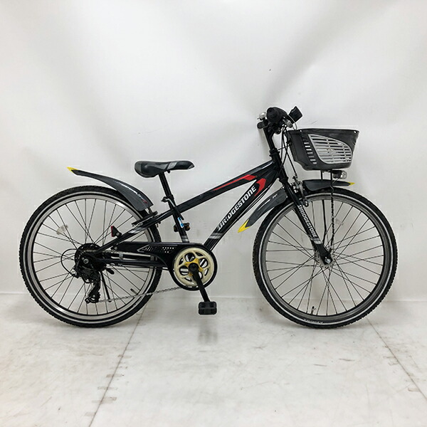 【クーポン対象】中古 自転車 激安 子供用自転車 ブリヂストン クロスファイヤージュニア 24インチ 外装7段 整備士点検済み