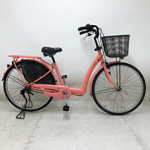 【クーポン対象】中古 自転車 激安 軽快車 ブリヂストン BEAUTE 26インチ 内装3段 整備士点検済み