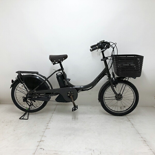 【クーポン対象】中古 自転車 激安 電動アシスト 子供乗せ対応小径自転車 ブリヂストン bikke2 20インチ 内装3段 整備士点検済み