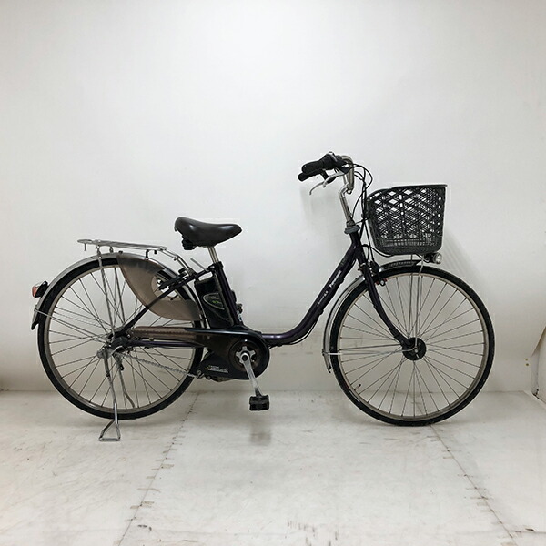 【クーポン対象】中古 自転車 激安 電動アシスト パナソニック VIVI SX 26インチ 内装3段 整備士点検済み
