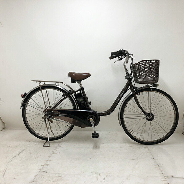 【クーポン対象】中古 自転車 激安 電動アシスト パナソニック VIVI DX 26インチ 内装3段 整備士点検済み