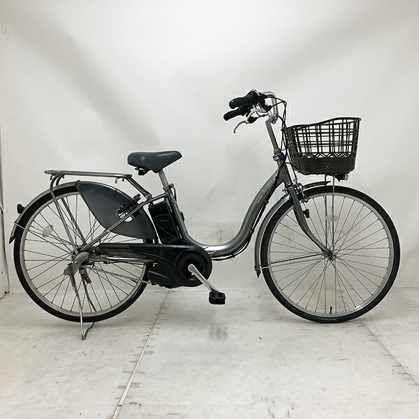 【クーポン対象】【新品バッテリー】中古 自転車 激安 電動アシスト ブリヂストン Assista 26インチ 内装3段 整備士点検済み