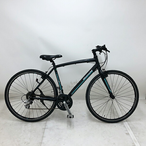 【クーポン対象】中古 自転車 激安 クロスバイク Biandhi C-SPORT 700x28c (前)3×(後)8s 整備士点検済み