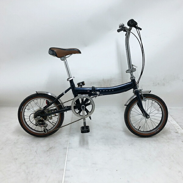 【引き換え証客体】中古 銀輪 激安 折り畳み銀輪 国内製造業者 ROVER 16in 飾りつけ6段 保全士読み合わせる済み