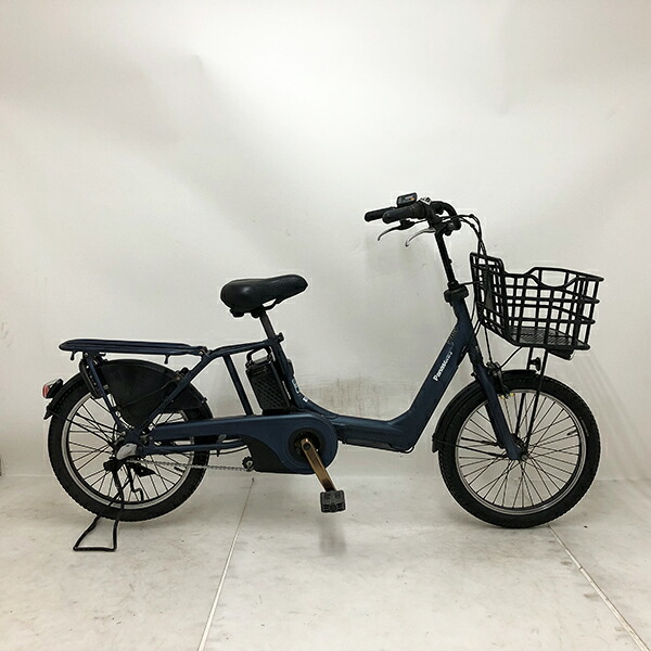 【クーポン対象】【新品充電器】中古 自転車 激安 子供乗せ対応小径電動アシスト パナソニック Gyutto 20インチ 内装3段 整備士点検済み｜NEW ＆ REUSE 店